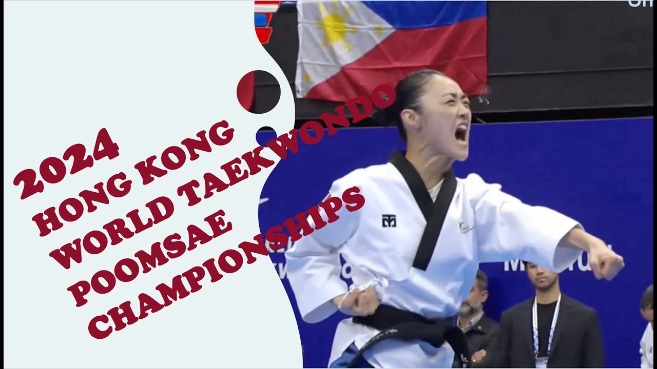 2024 HONG KONG WORLD TAEKWONDO POOMSAE CHAMPIONSHIPS UNDER 40 FEMALE ROUND 16