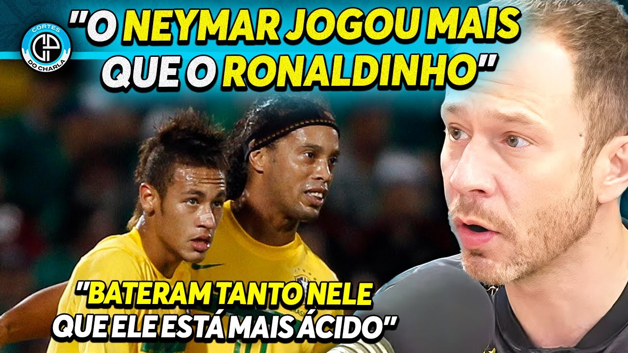 TIAGO LEIFERT DEFENDE NEYMAR: "EU SOU APAIXONADO POR ELE"