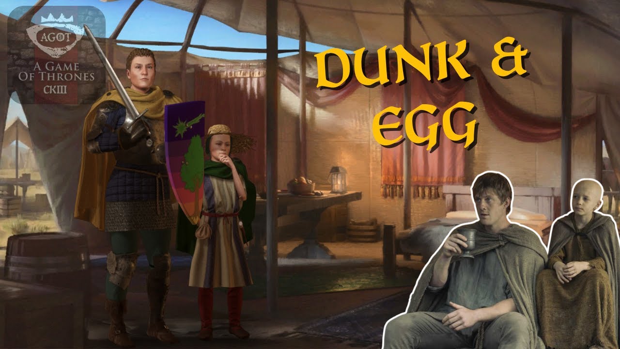Playing as Ser Duncan in CK3 AGOT
