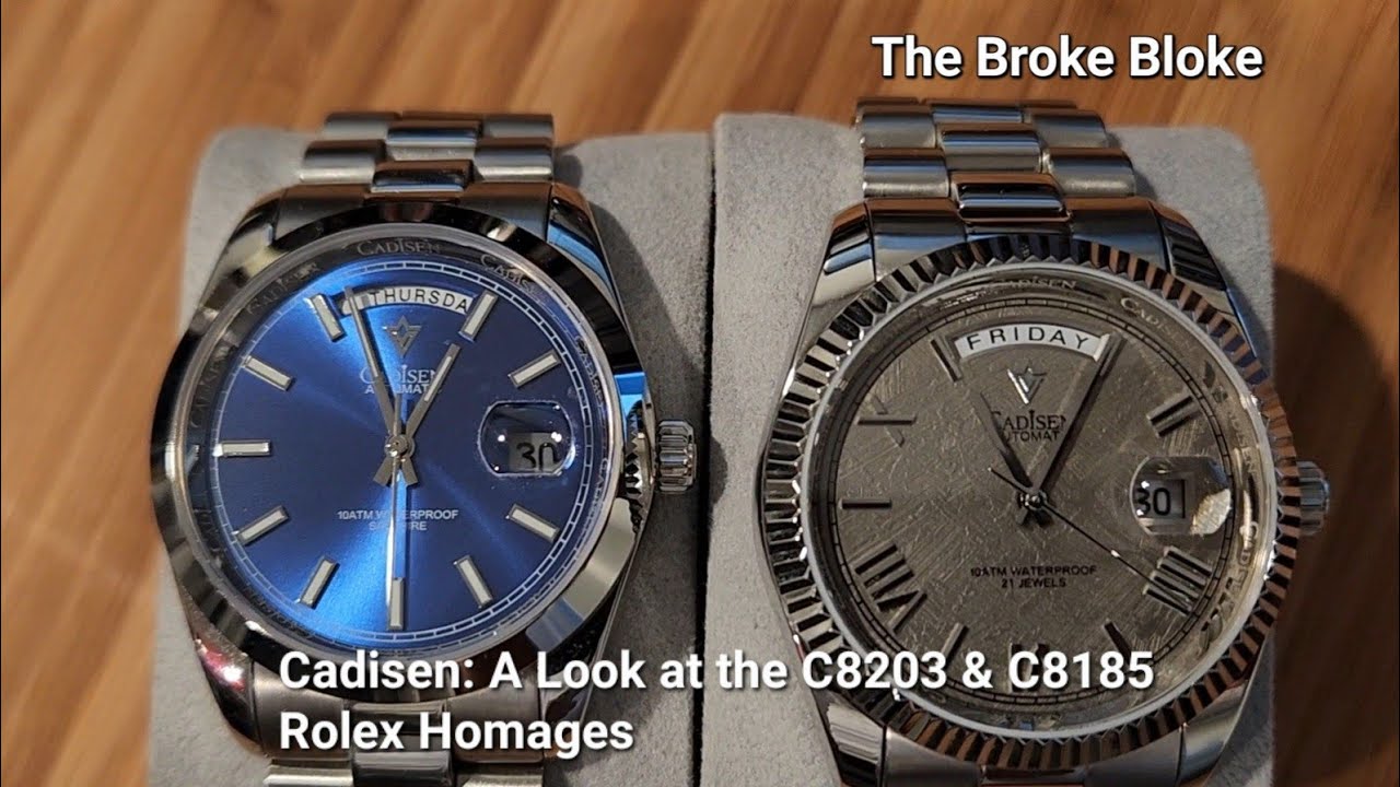 Cadisen: Are these Budget-Friendly Rolex Homages Worth A Look? | The Broke Bloke