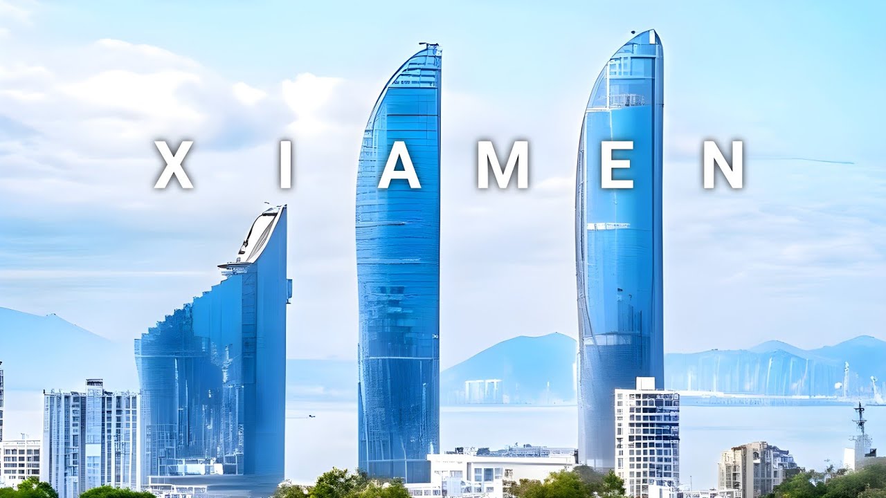 Xiamen City China 🇨🇳 4K Ultra HD Video |