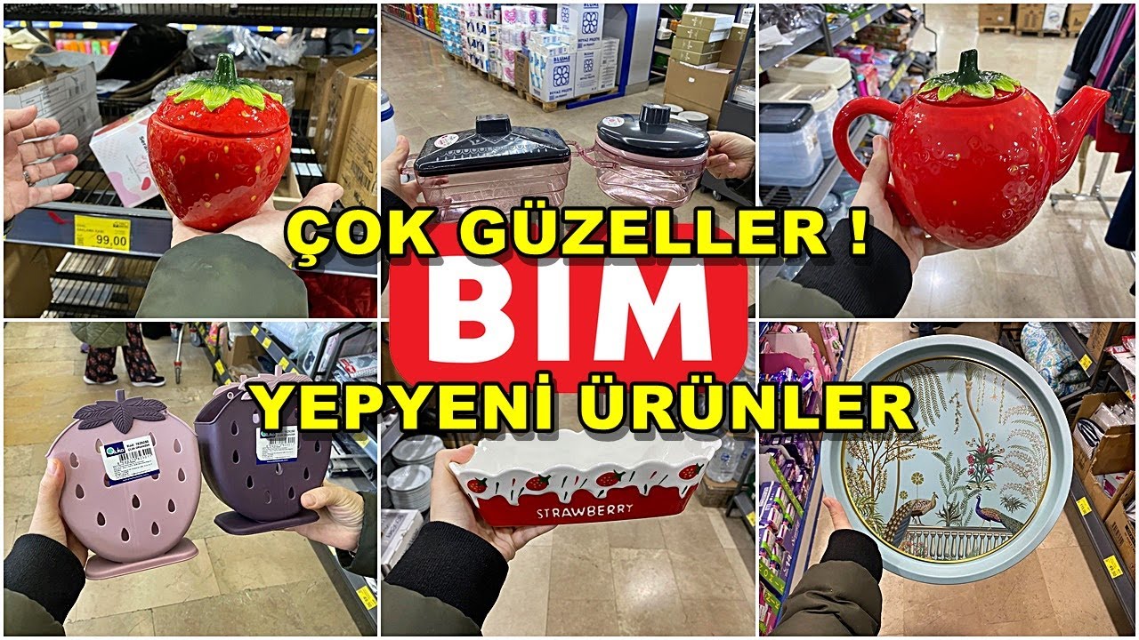 BİM'E YENİ GELEN ÜRÜNLER❗️/BİM AKTÜEL ÜRÜNLER/ŞAHANE İNDİRİMLER/ÇOOK GÜZEL İNDİRİMLİ ÜRÜNLER KAÇMAZ