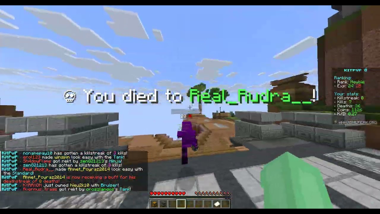 Minecraft  PVP atmaca.