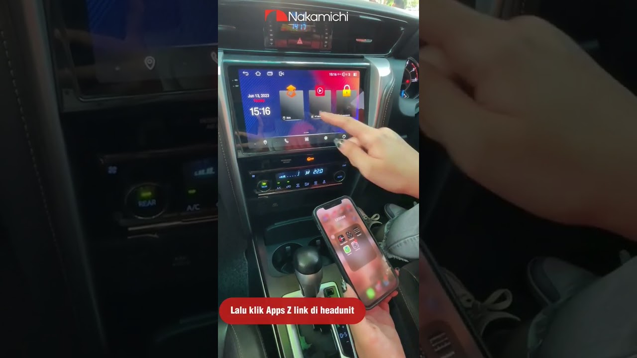 Nikmati Fitur CarPlay dengan begitu mudah pada Head unit Legend Pro MK II Nakamichi 😊