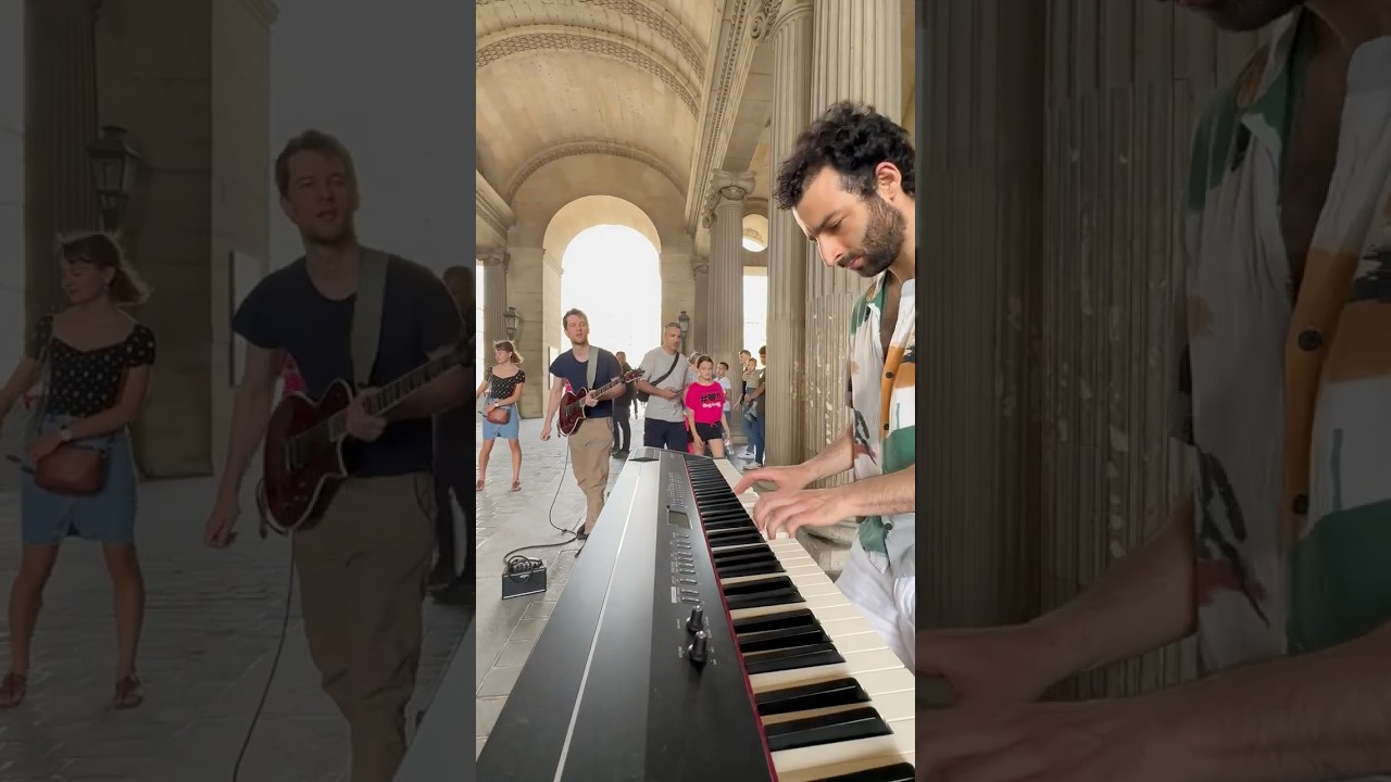 Bach Toccata and Fugue Musical battle: Electric Guitar vs Piano (Full Version!)