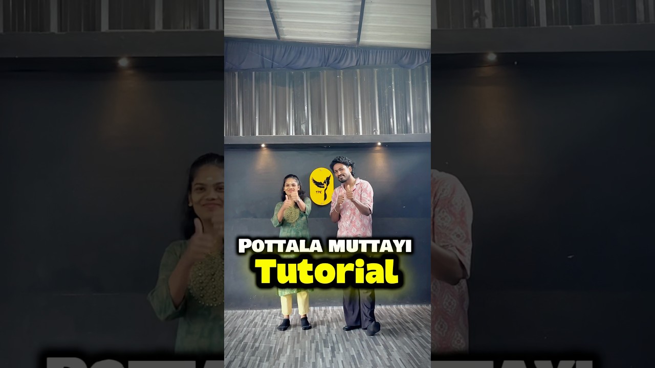 Pottala muttaye💖 Tutorial part-1 #trending #dance #tutorial