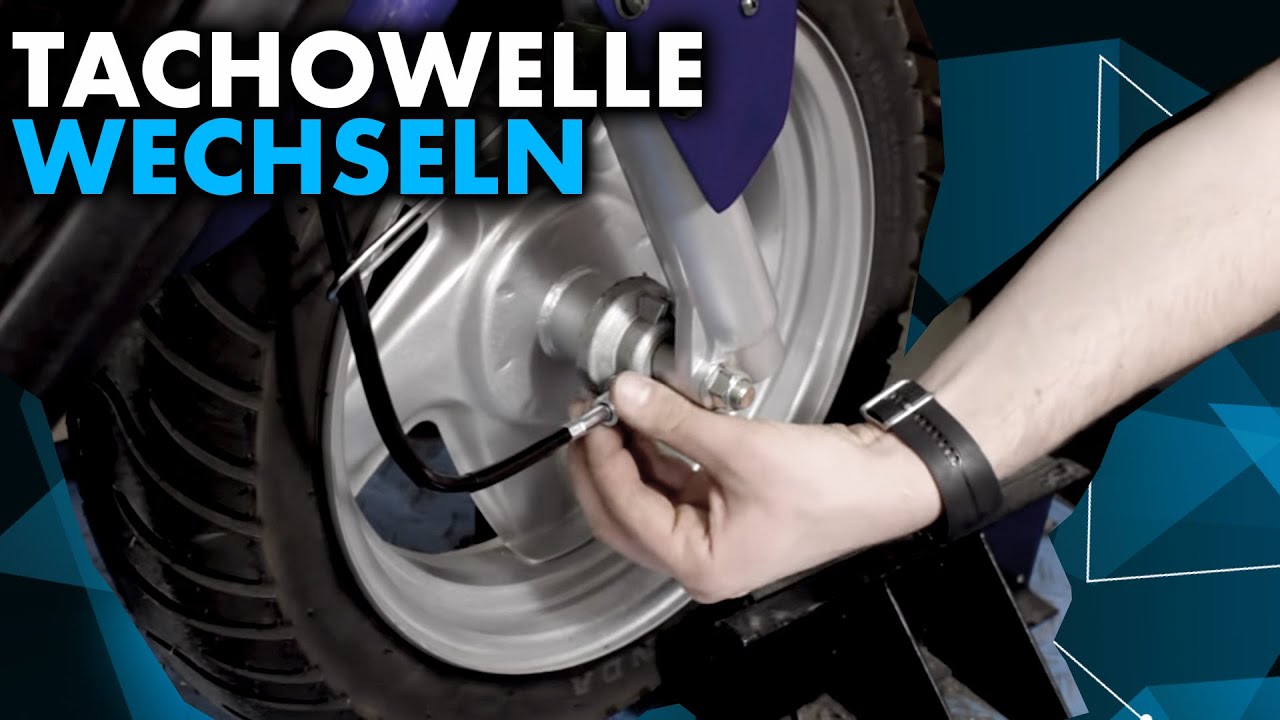 Anleitung: Roller Tachowelle wechseln