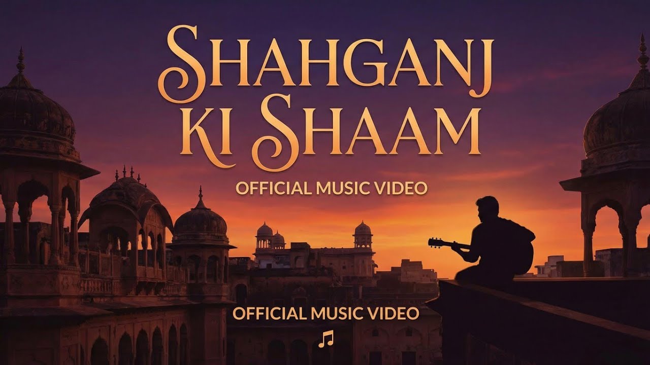 शाहगंज की शाम और तुम ❤️ | Heart Touching Hindi Romantic Song #shahganj #lovesong 