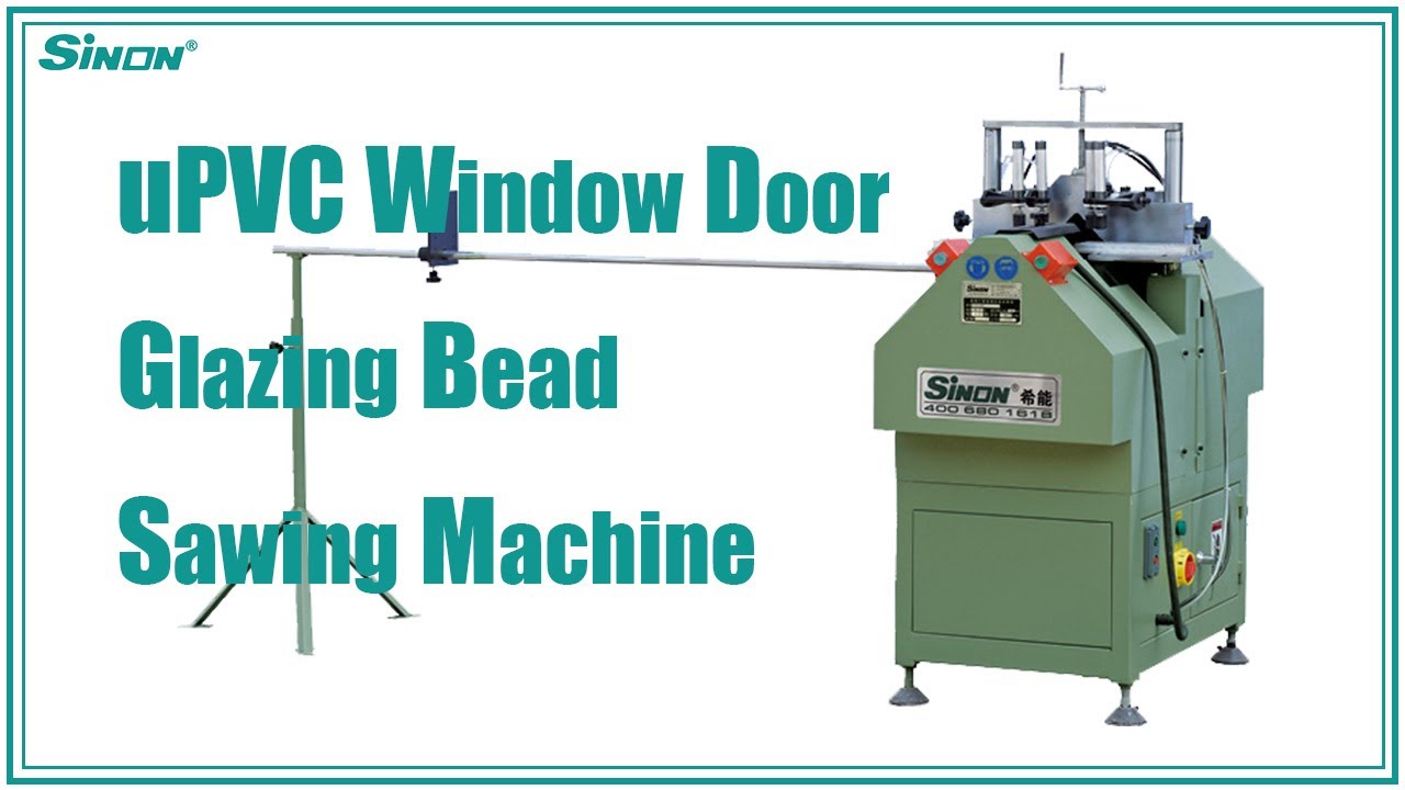 uPVC Automatic Glazing Bead Sawing Machine for Window and Door Manufacture