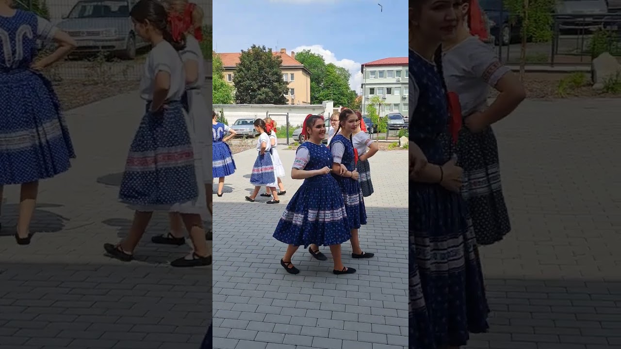Detský folklórny súbor pri V. ZŠ v Leviciach : Ďatelinka  v  ZSS Lienka v Leviciach  3.6. 2024