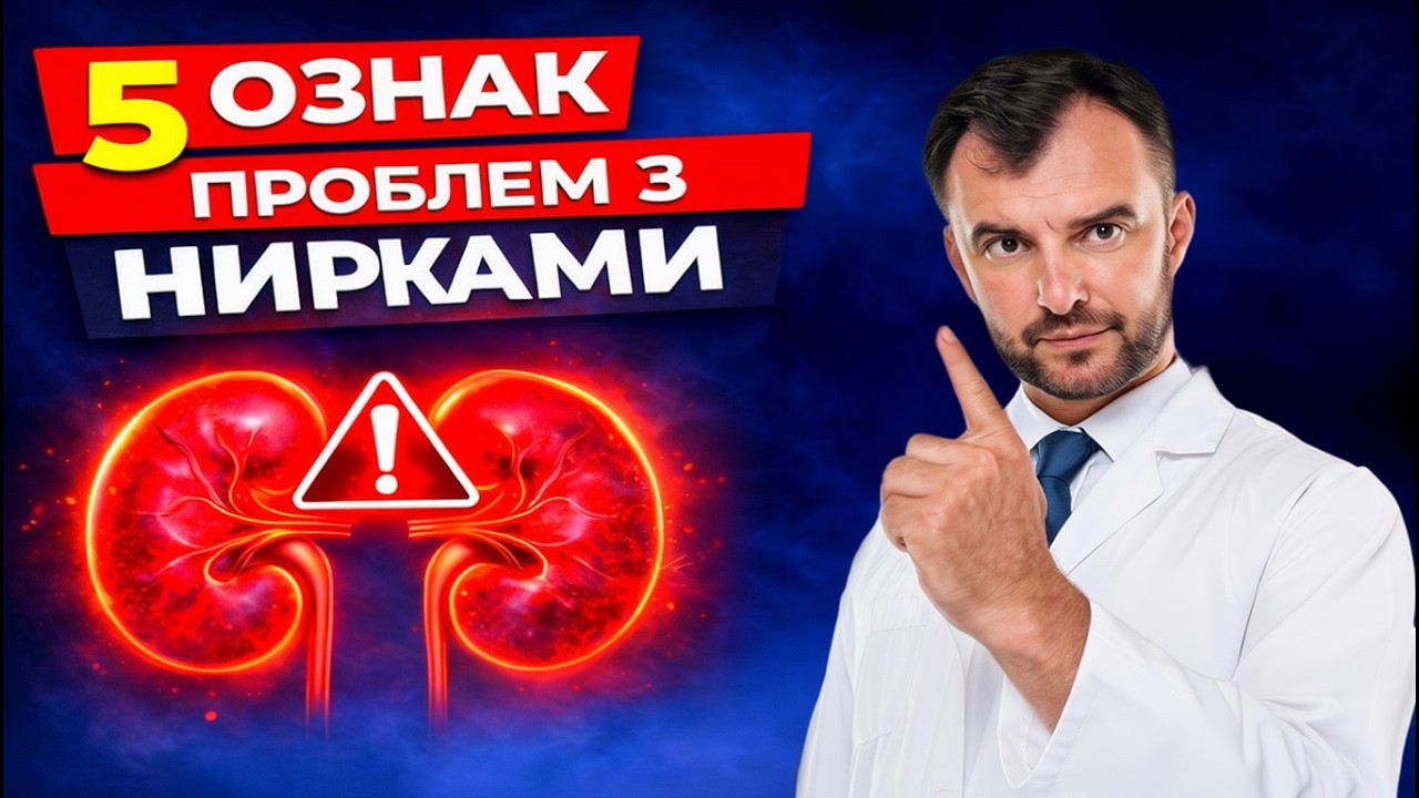 5 ранніх ознак перевантаження нирок . Симптоми, які не можна ігнорувати.