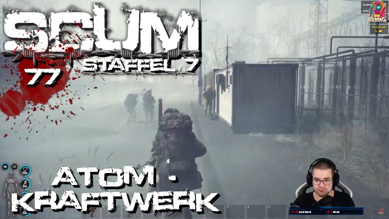 SCUM 📺 [77] Livestream Bauplatz Staffel 8 + Atomkraftwerk [ Deutsch Hardcore V0.9 ]