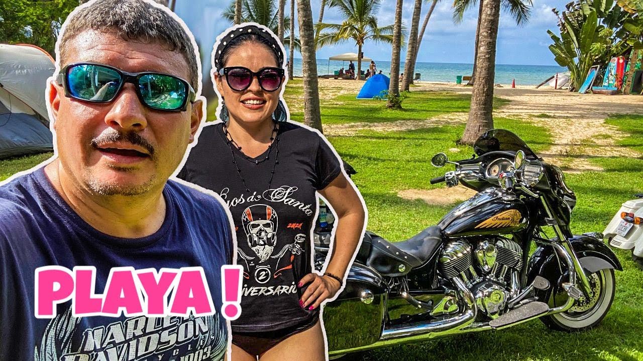 A LA PLAYA EN TU MOTO !  MARAVILLOSO!