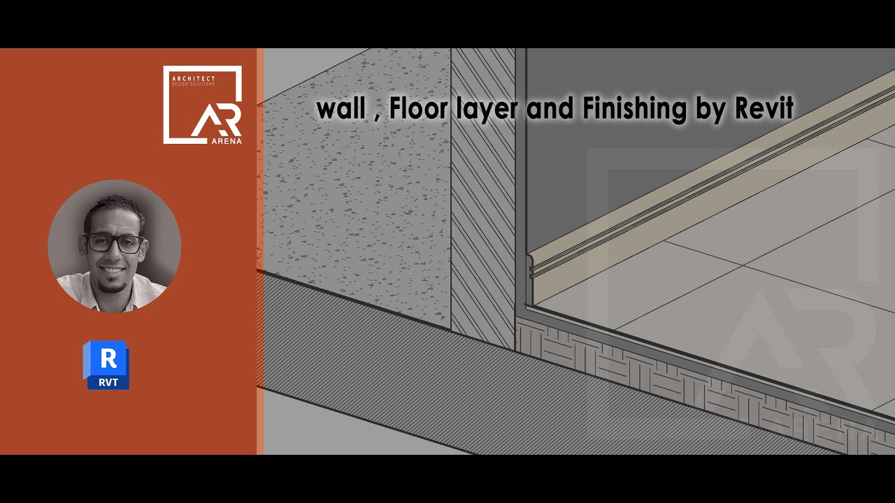 Wall , Floor finish and layers by Revit