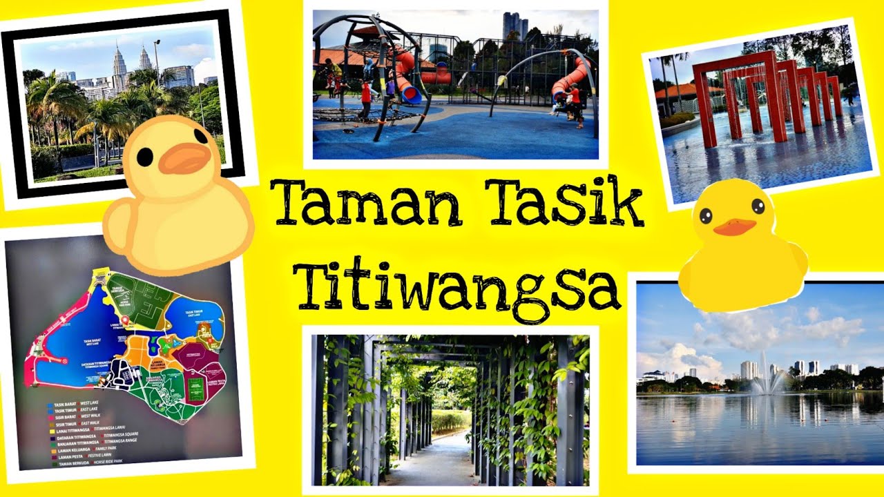 Jalan-Jalan Ke Taman Tasik Titiwangsa || Titiwangsa Park Review