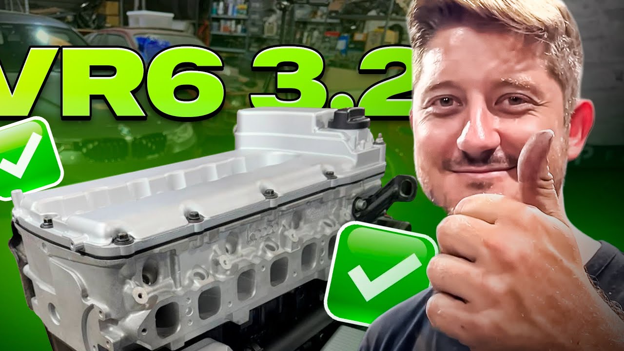 Ponemos la tapa de cilindros y TERMINAMOS el VR6 3.2 FORJADO!!