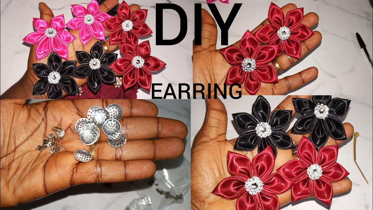 DIY EARRINGS/ HOW TO MAKE SIMPLE EARRINGS AT HOME