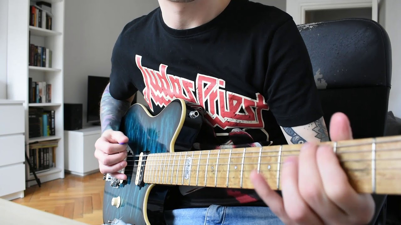 Judas Priest - Dissident Aggressor ( Guitar Cover )
