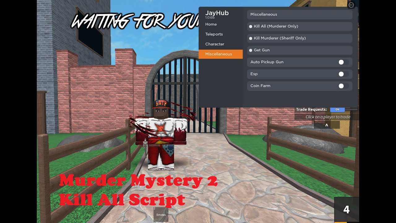 Murder Mystery Kill All Script and more [LuaXe]