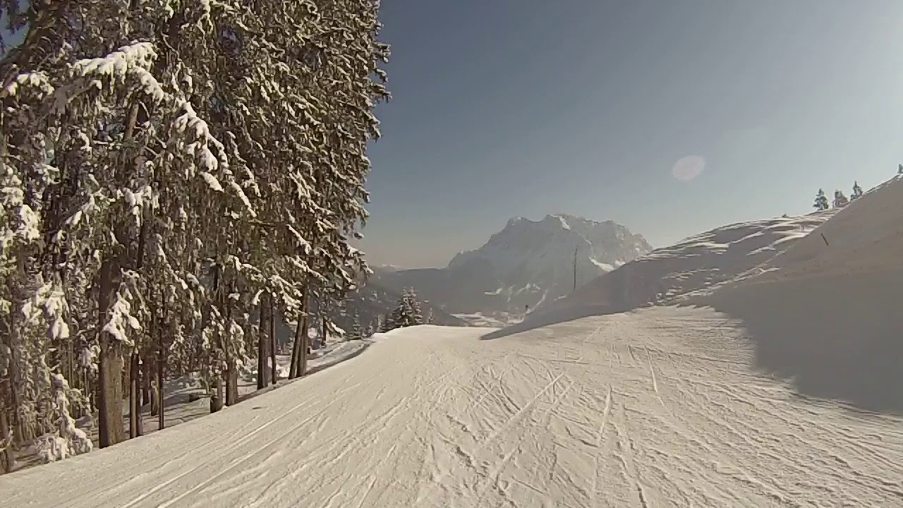 Skiing in Lermoos - Grubigsteinbahn