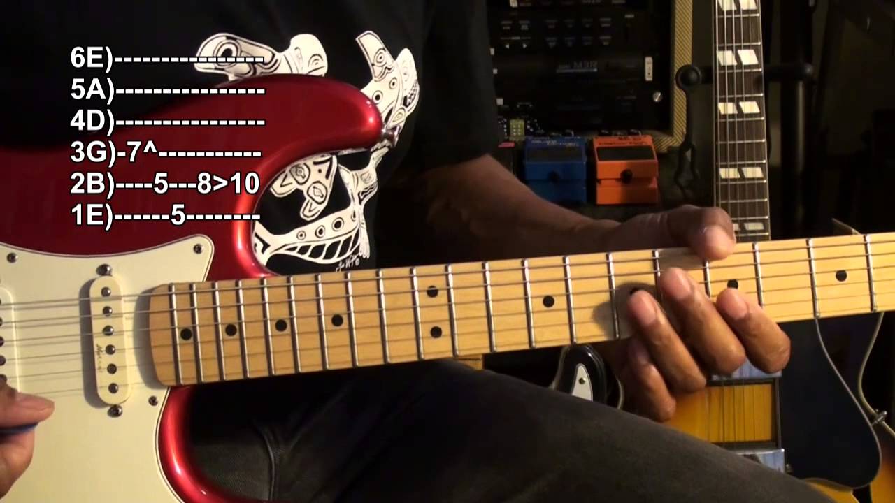 Quik Blues Licks  #2 Beginner Guitar Solo Lesson  BLUES Quick Licks @EricBlackmonGuitar