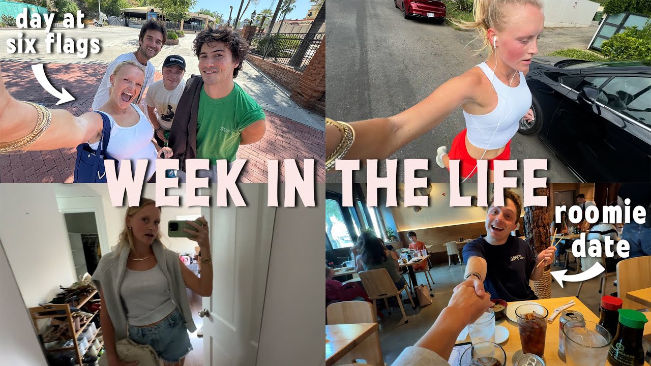 week in the life: taylor announcements, six flags, and empty room tour