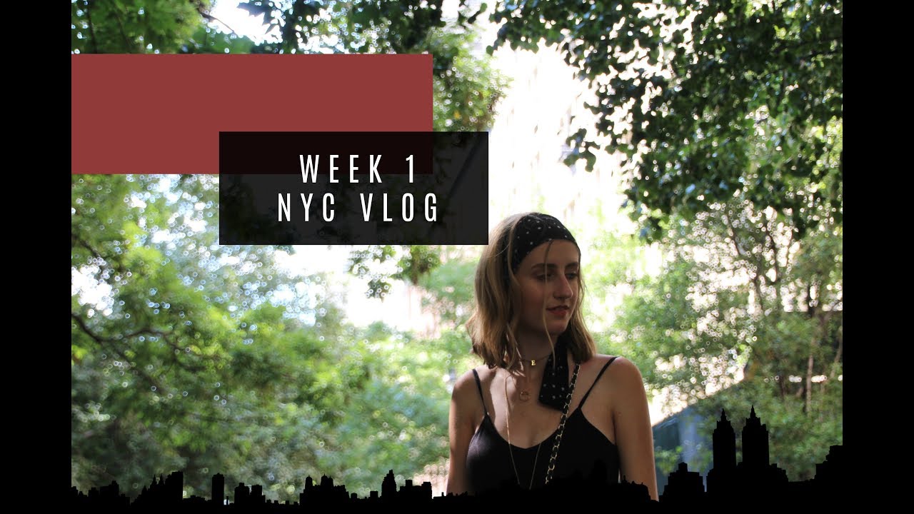 nyc vlog: week one at parsons summer intensive program