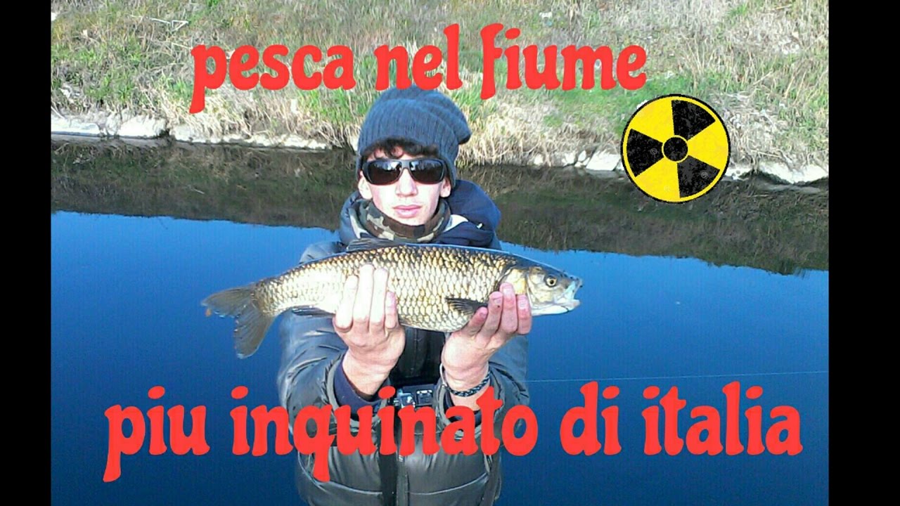 IL MOSTRO INASPETTATO, pesca nel fiume piu inquinato d'italia