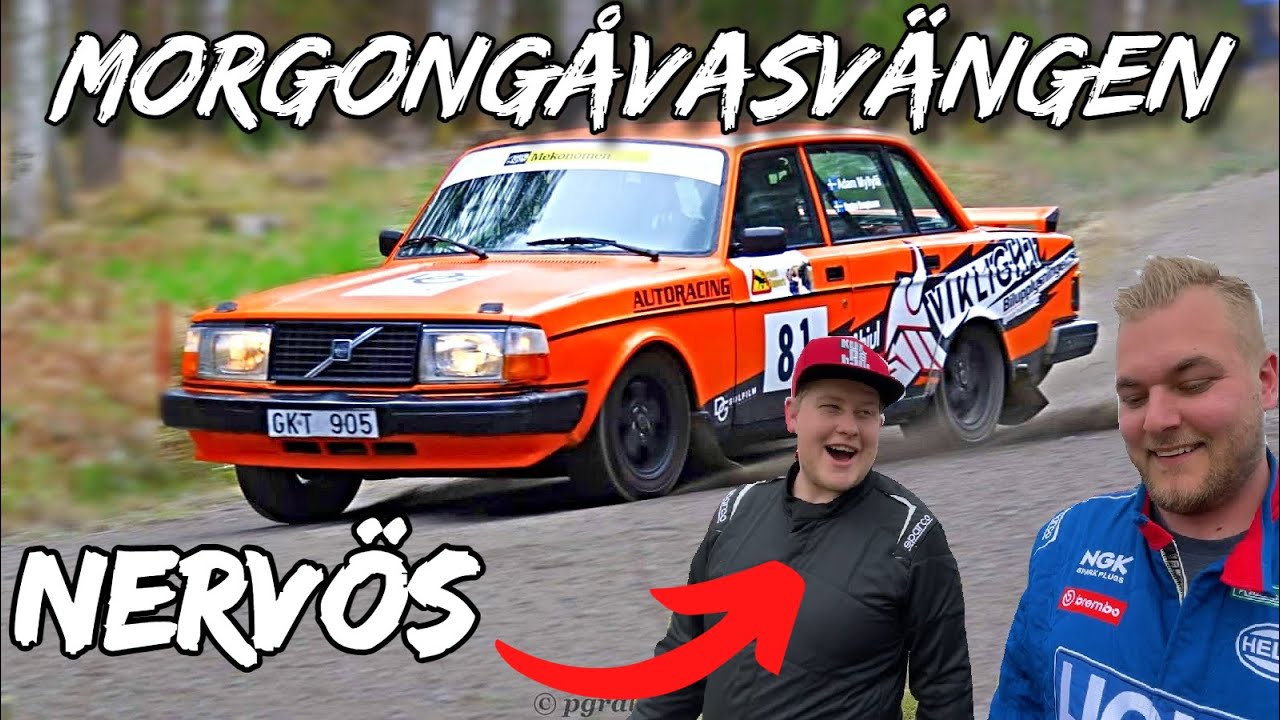 FÖRSTA GÅNGEN I EN RALLYBIL FÖR GURRA! - [VLOGG #485]