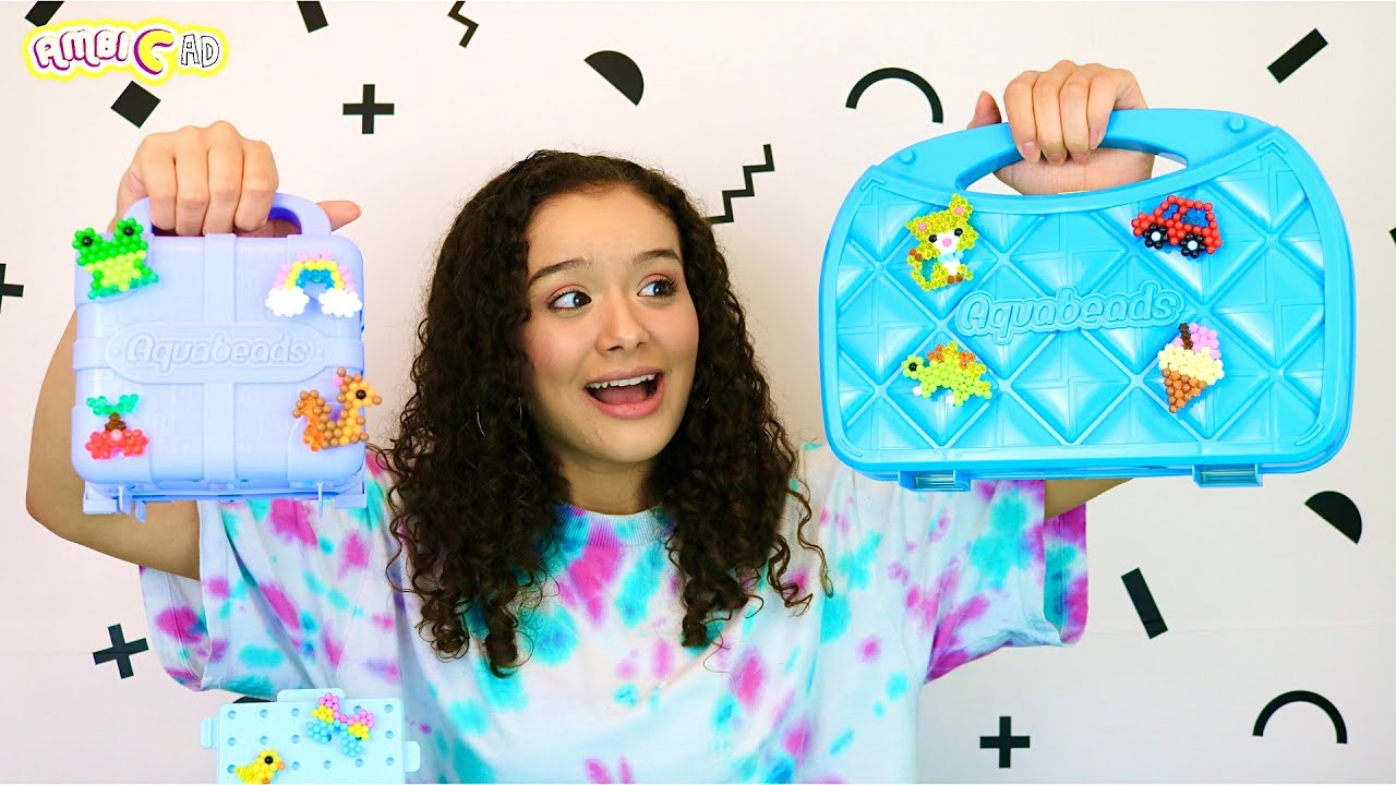 Aquabeads Beginners Carry Case | Easy Aqua Beads Templates | Ambi C #Toys Unboxed | Toy Unboxing