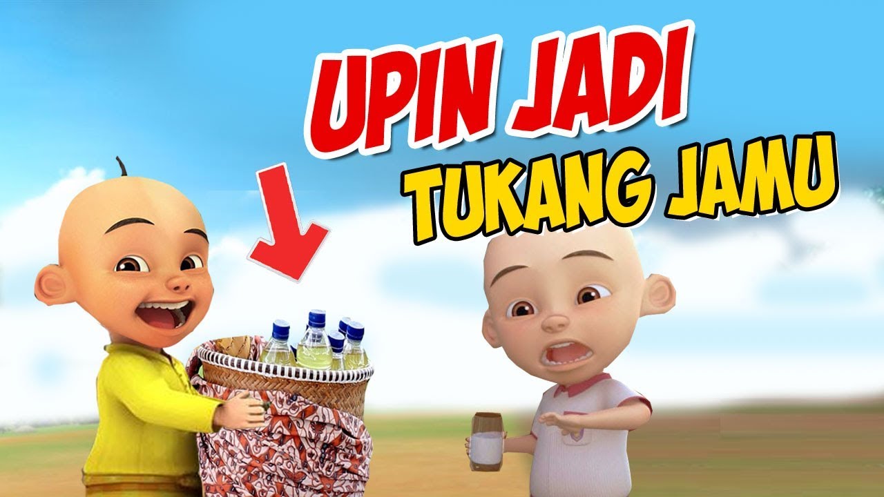 Upin ipin jualan Jamu , ipin senang ! GTA Lucu