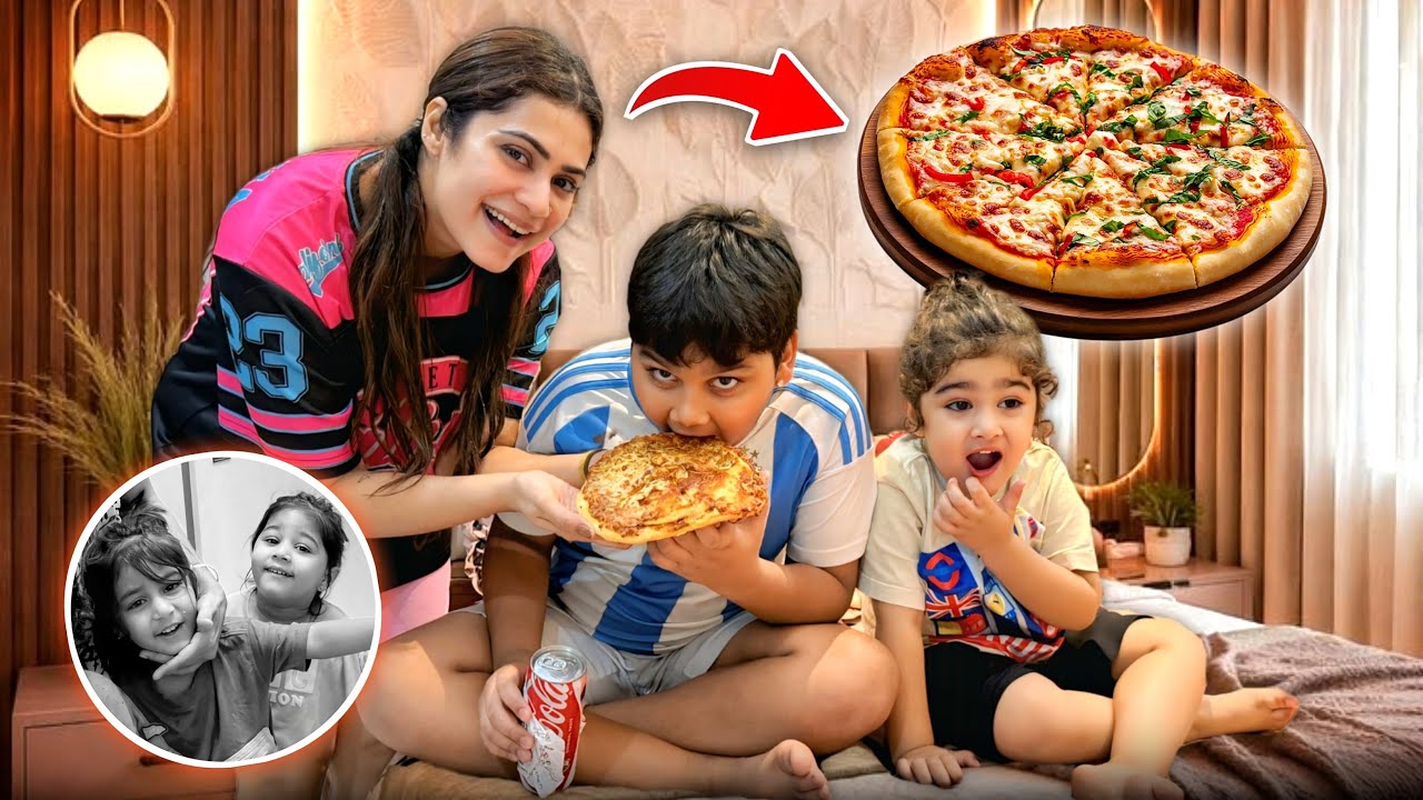 Ayaan Tuba Ke Bina Karee pizza party