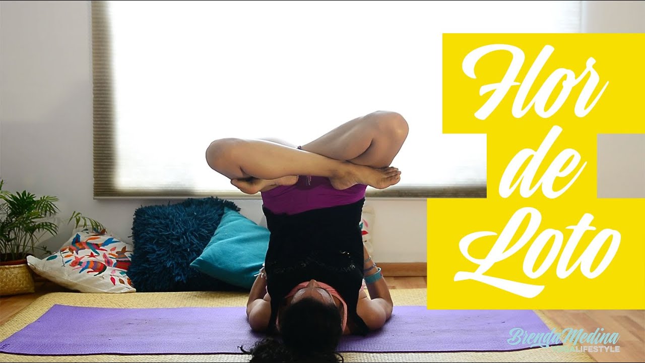 COMO HACER •FLOR DE LOTO | PADMASANA• ( sin manos) | Brenda Yoga