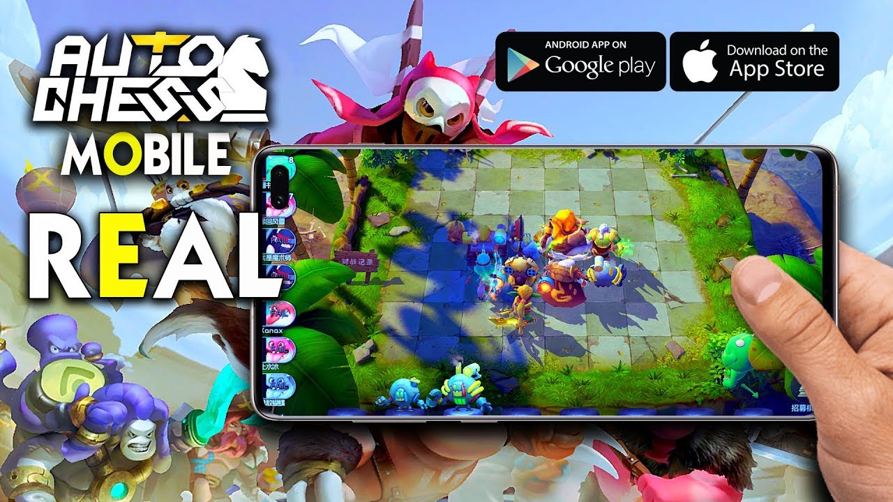 AUTO CHESS MOBILE (REAL) - ANDROID BETA GAMEPLAY