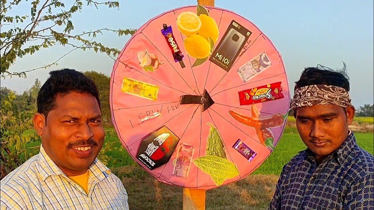spin the wheel game challenging video🤑. पहिया घुमाओ और इनाम पाओ💵 । चैलेंजिंग वीडियो। पवन  इलाहाबादी