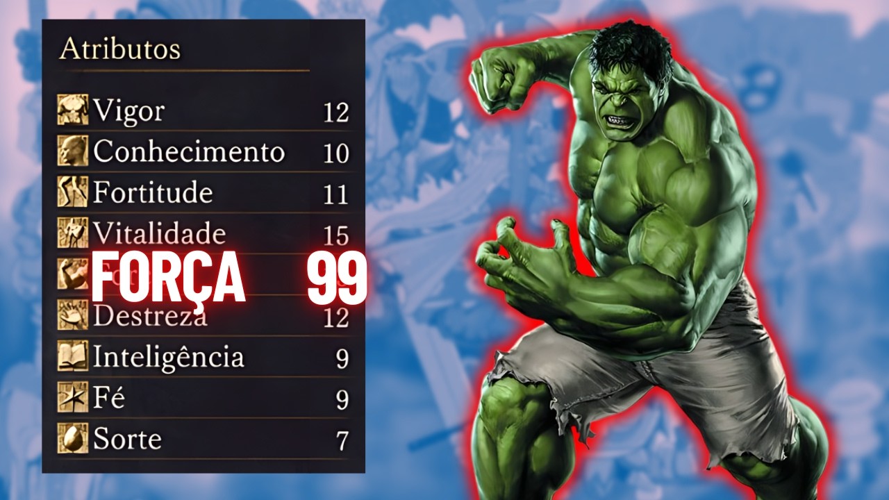 Dark Souls 3, mas só posso upar FORÇA