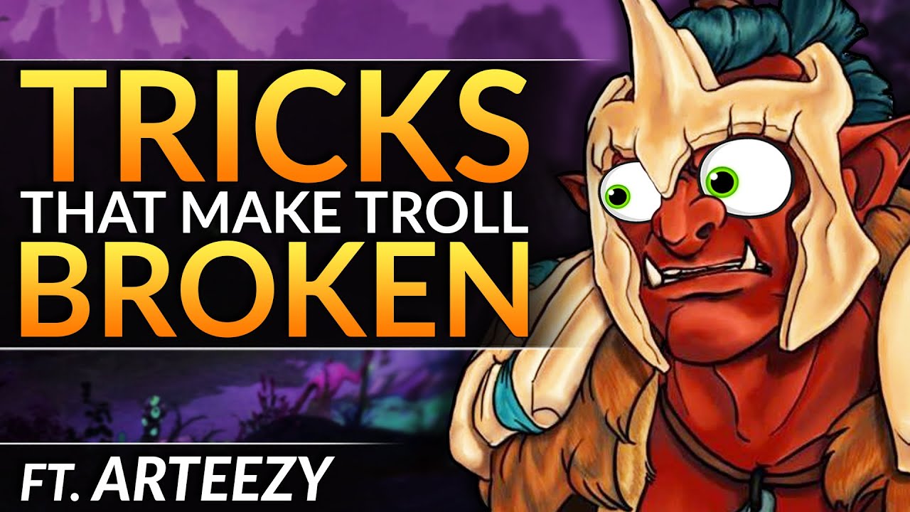 Why ARTEEZY is THE BEST CARRY: BROKEN Troll Warlord Tips and Tricks - Dota 2 Pro Guide