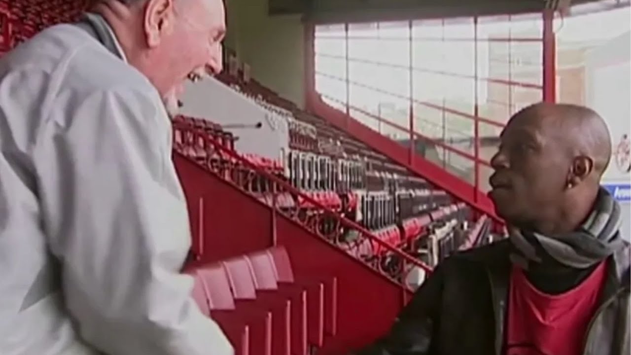 The moment Ian Wright reconnected with his old teacher 🤝🏽🥹