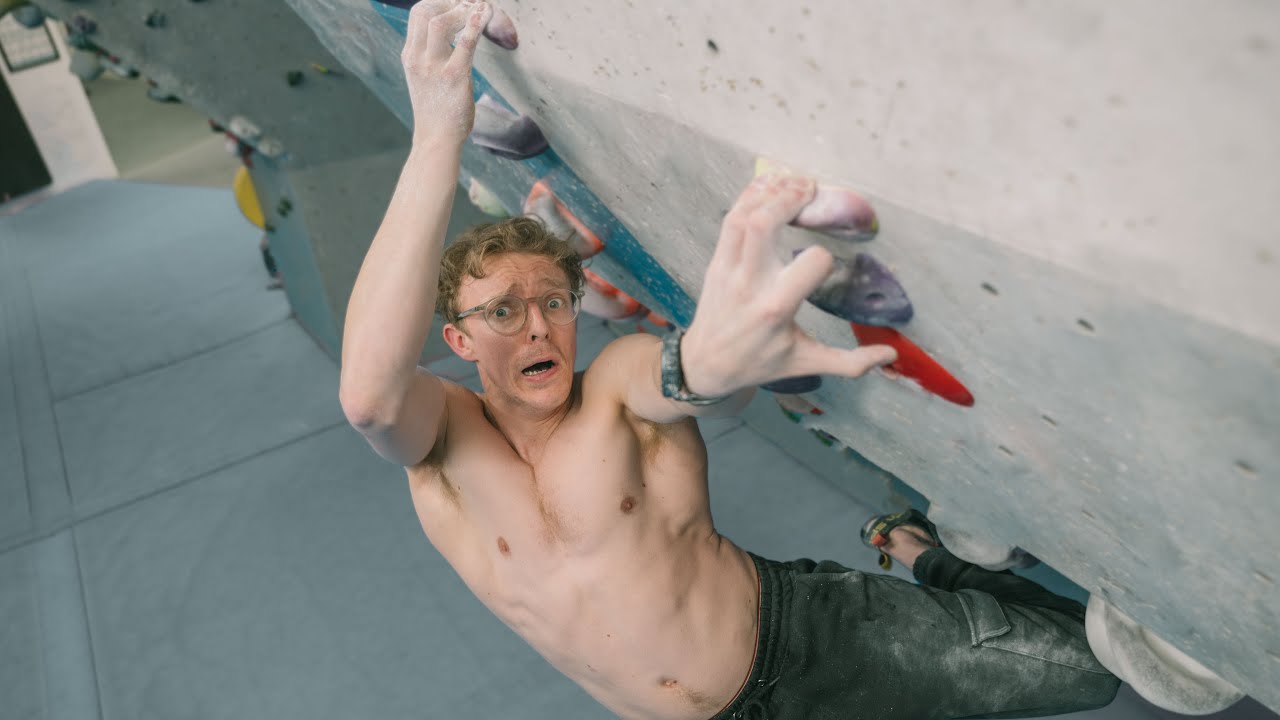 Climbing every hard boulder in my gym