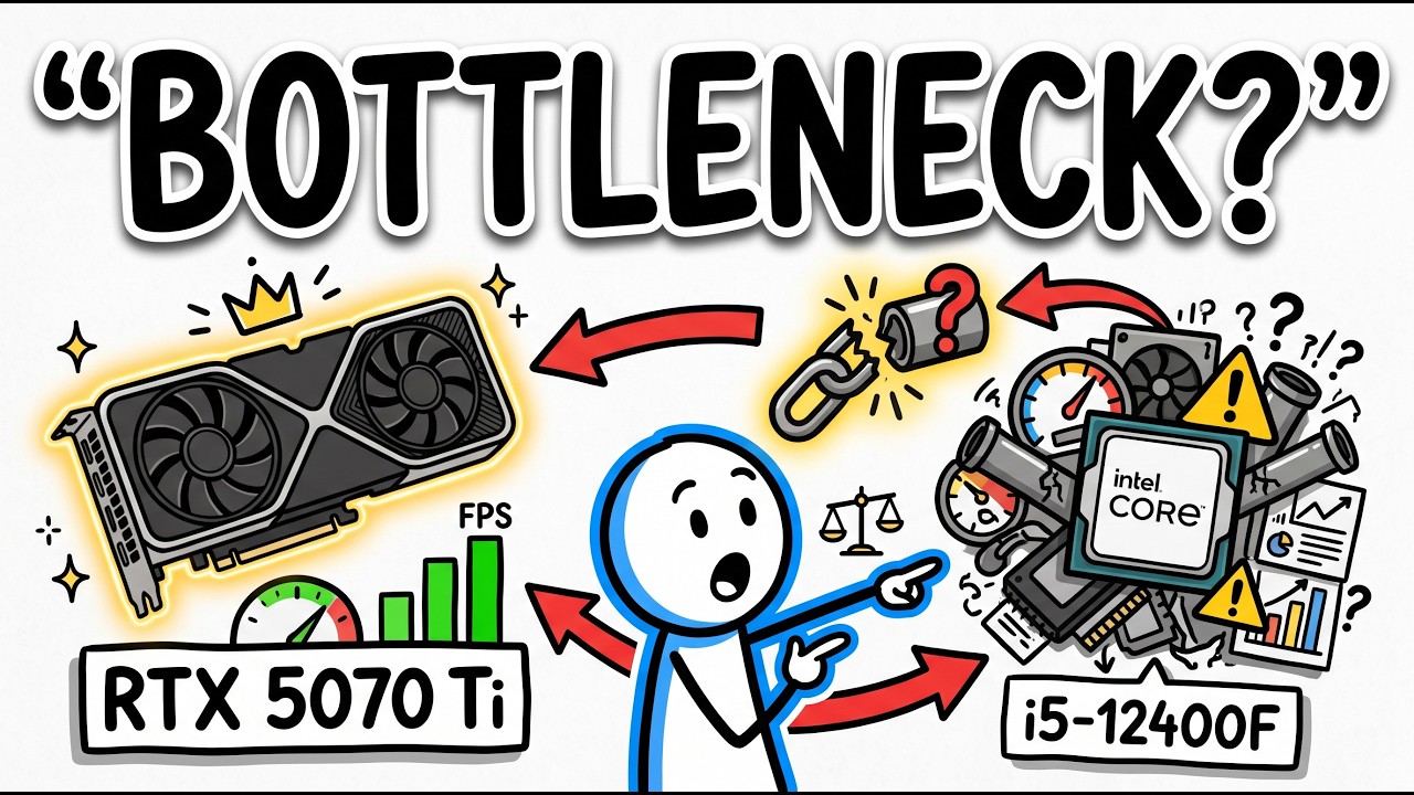 Есть ли узкие места в связке i5-12400F + RTX 5070 Ti? Какова реальная производительность?