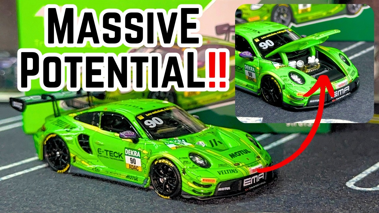 Почему эта модель Porsche 911 GT3 R от Trends Hobby способна потрясти рынок масштабных моделей!