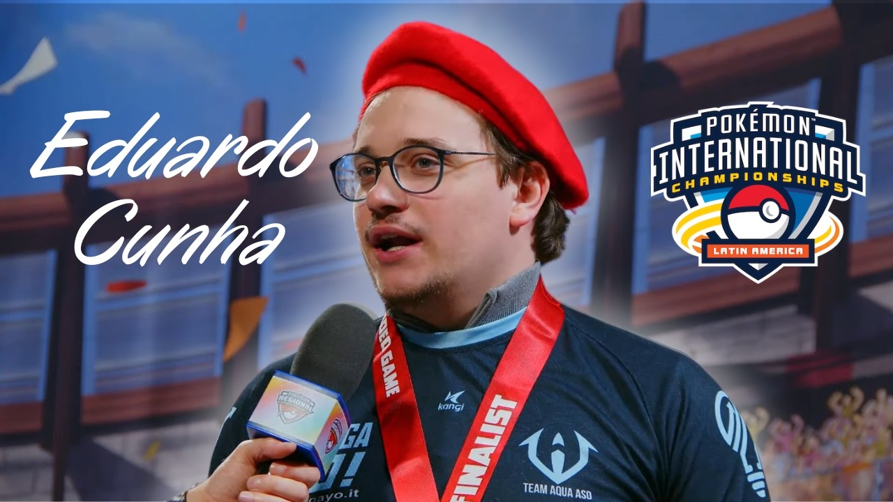 Entrevista com o Campeão Mundial de Pokémon VGC Eduardo Cunha