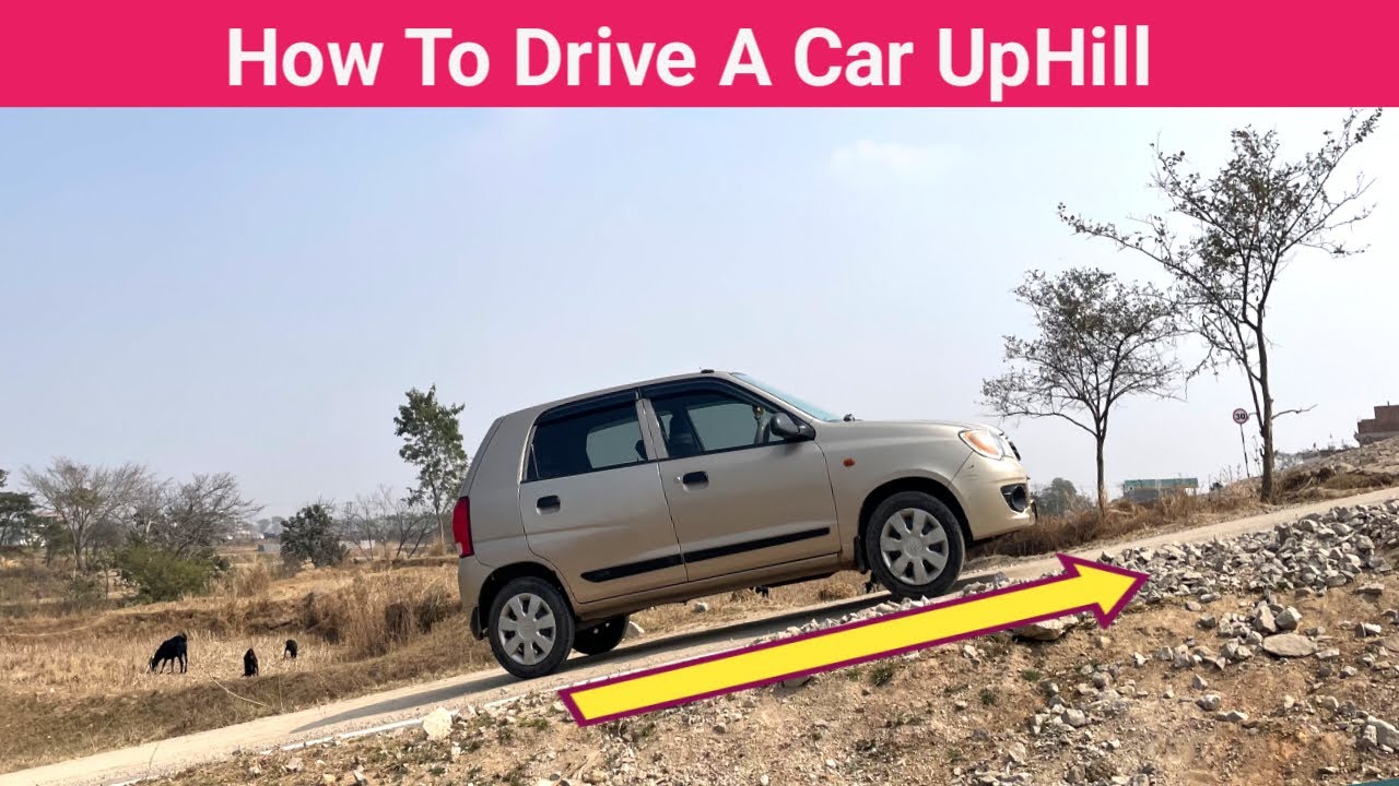 Hill में Clutch Break Escalator कैसे use करे || How to Drive a car Uphill ||  #ashritdrivingart