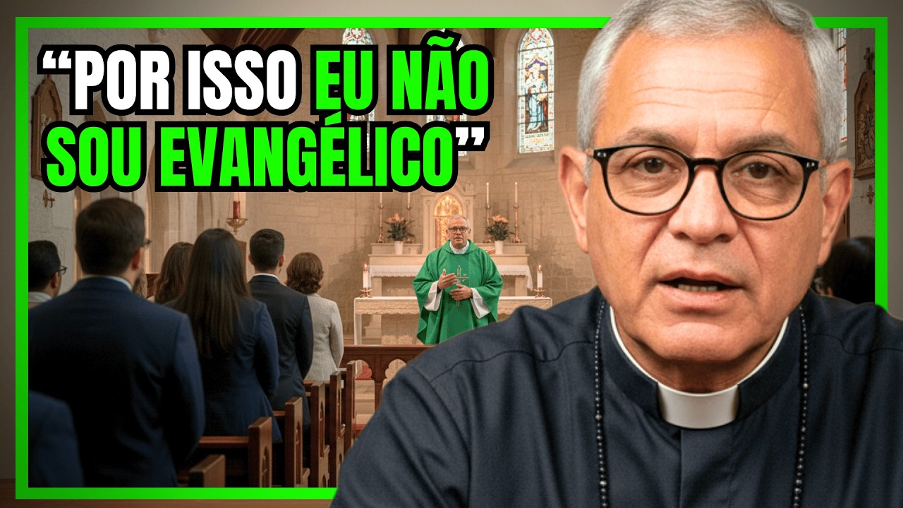 TESTEMUNHO INCRÍVEL: por que eu escolhi ser padre católico e não pastor evangélico