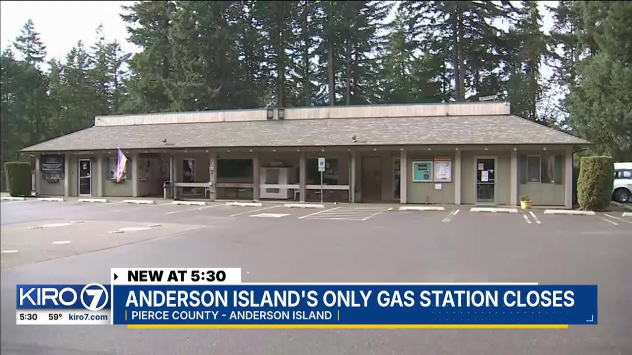 Anderson Island's only gas and grocery store closing
