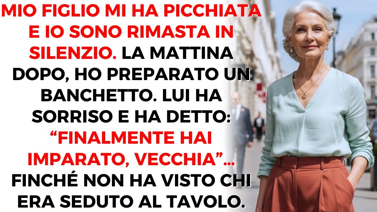 Mio Figlio Ha Alzato La Mano Contro Di Me. La Mattina Seguente Gli Ho Servito La Colazione E…