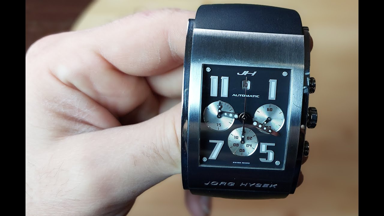 Jorg Hysek Kilada - Swiss automatic wristwatch with a unique modern design