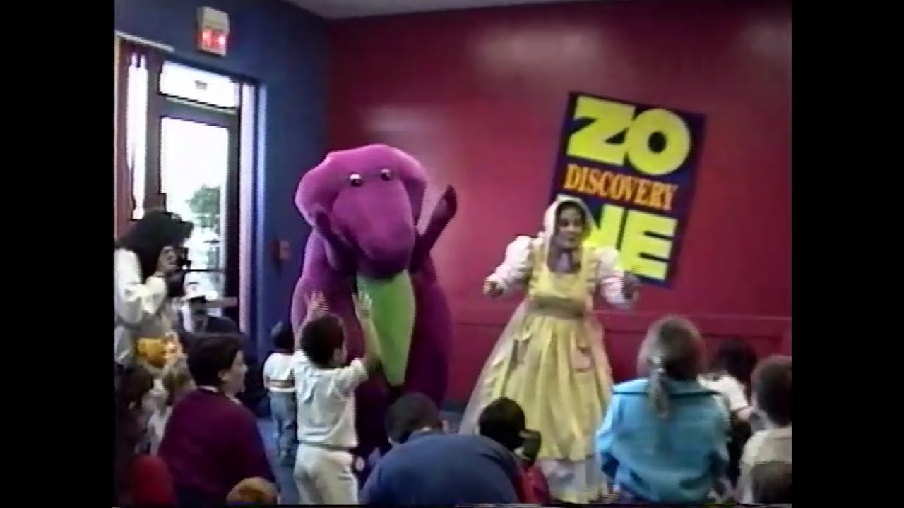 Discovery Zone - Barney & Friends (1992) | Unedited Family Home Video – San Mateo, CA