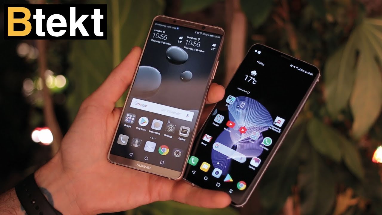 Huawei Mate 10 Pro vs LG V30