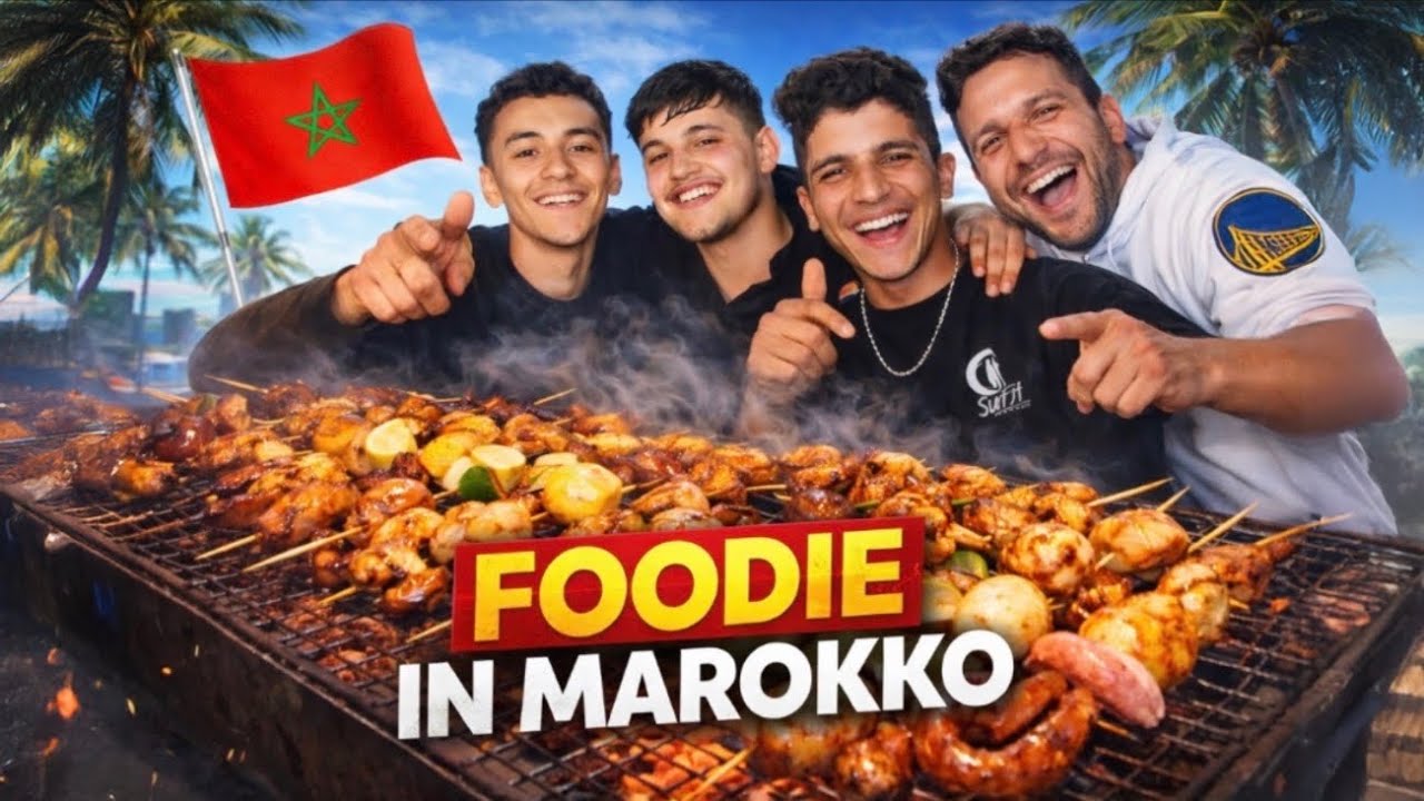 Grillparty in Marokko #grill #foodie #maroc @Bernd Zehner